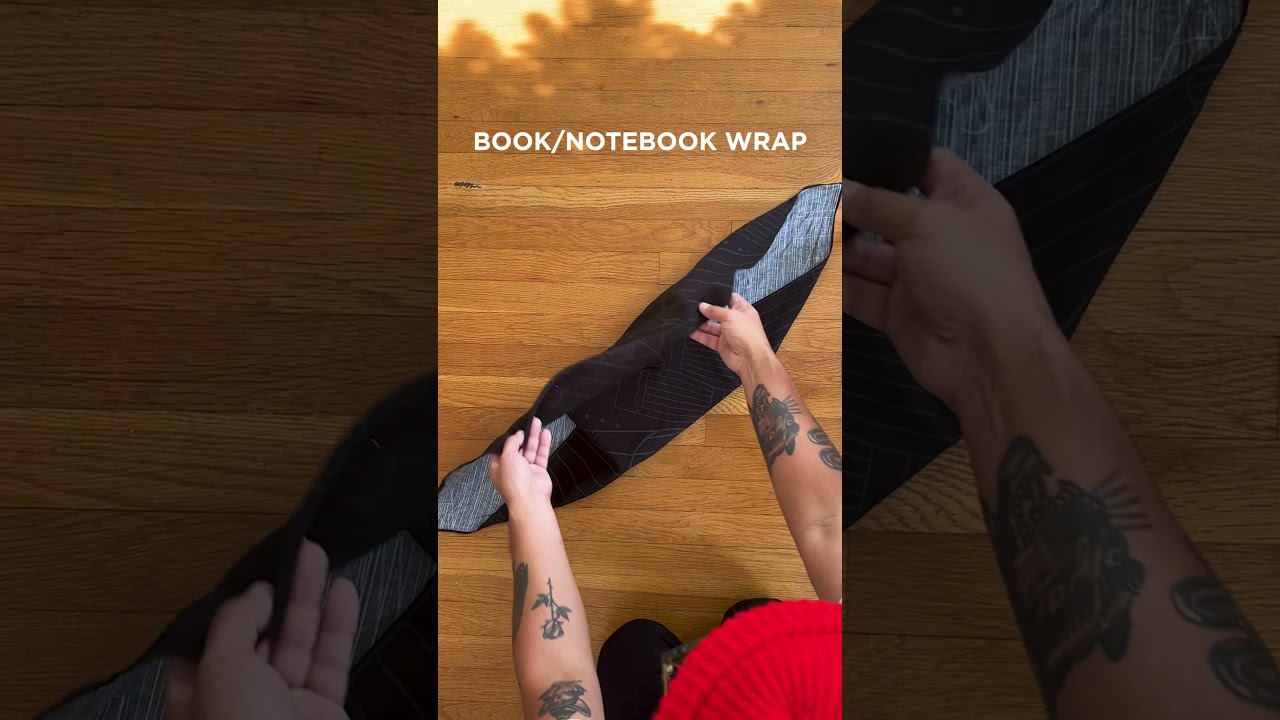 How to Use the Blackwing Furoshiki (Traditional Japanese Wrapping Cloth) | Tutorial
