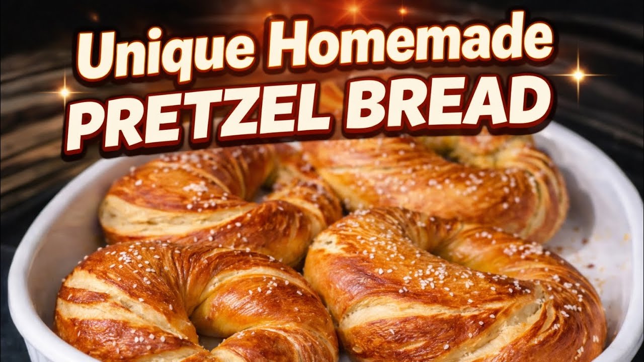 Golden Pretzel Bread at Home — Easy & Amazing