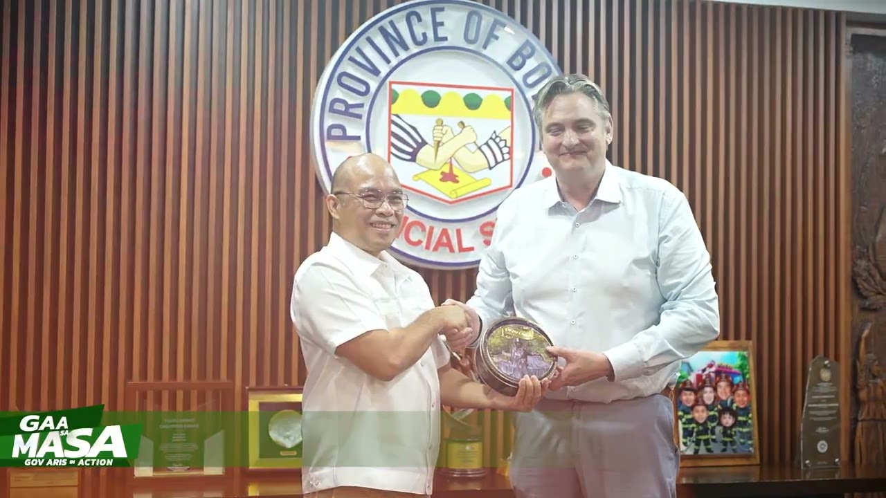 Atong isiguro nga ang kauswagan maabot sa tanang Bol-anon
