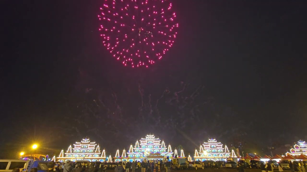 2025-12-13 中壢仁海宮 建廟貳百週年 祈安五朝福醮啟燈大典 高空煙火秀