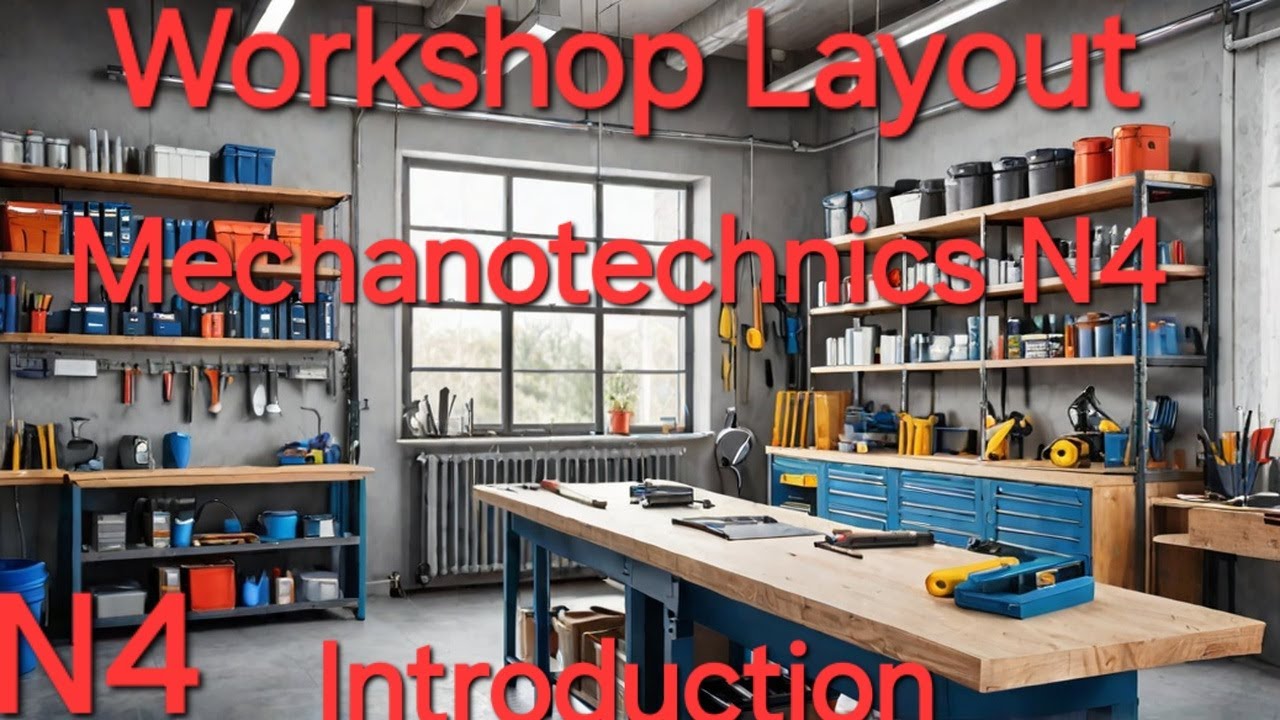 Workshop Layout introduction Mechanotechnics N4