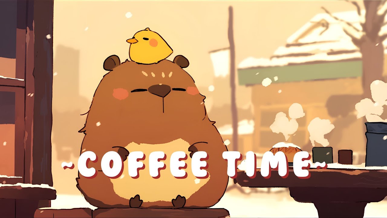 Capybara Lofi Zone - Relaxing Music for Work/Study ~ Zen Moments ~ 📚 🎵 | Study Aid