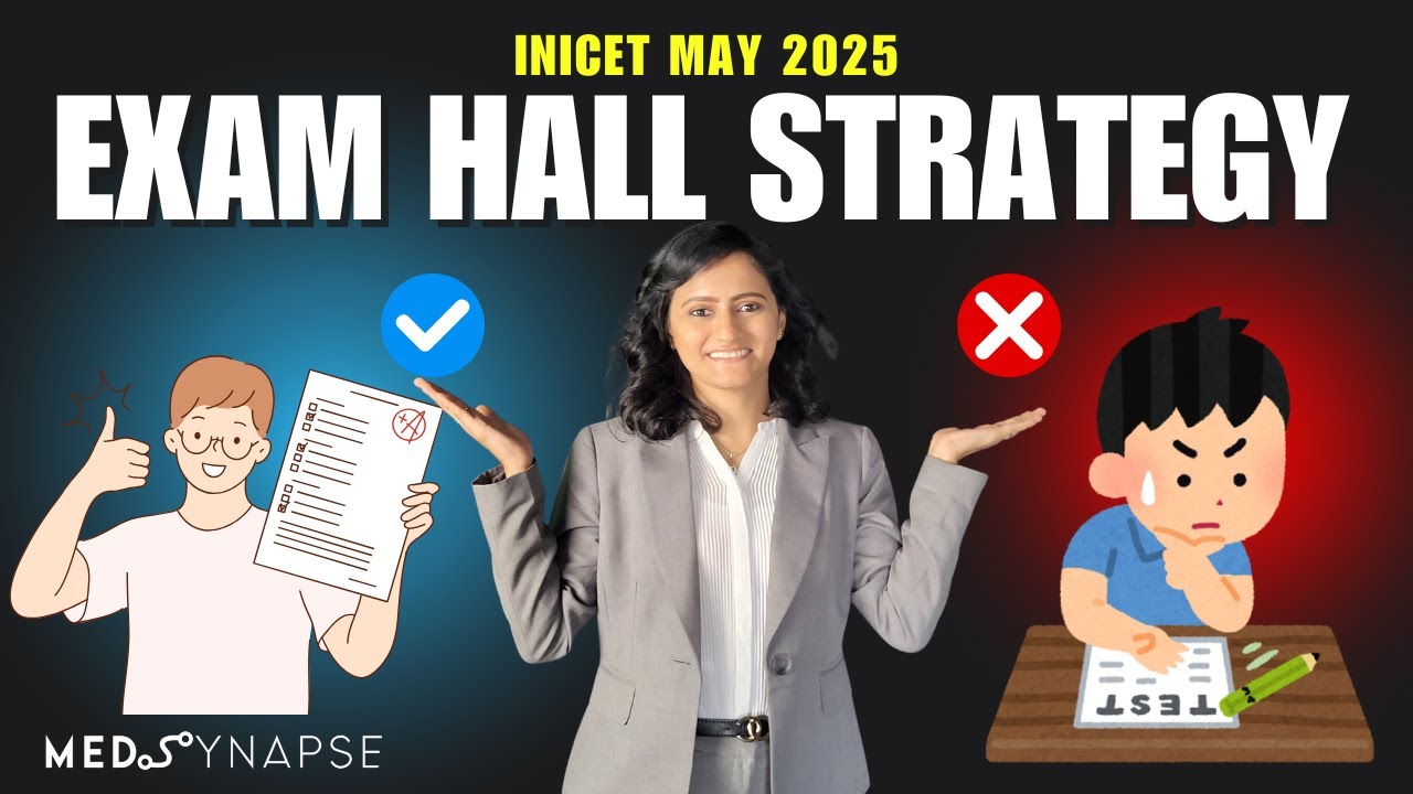 Exam Hall Strategy I INICET I Do's & Dont's