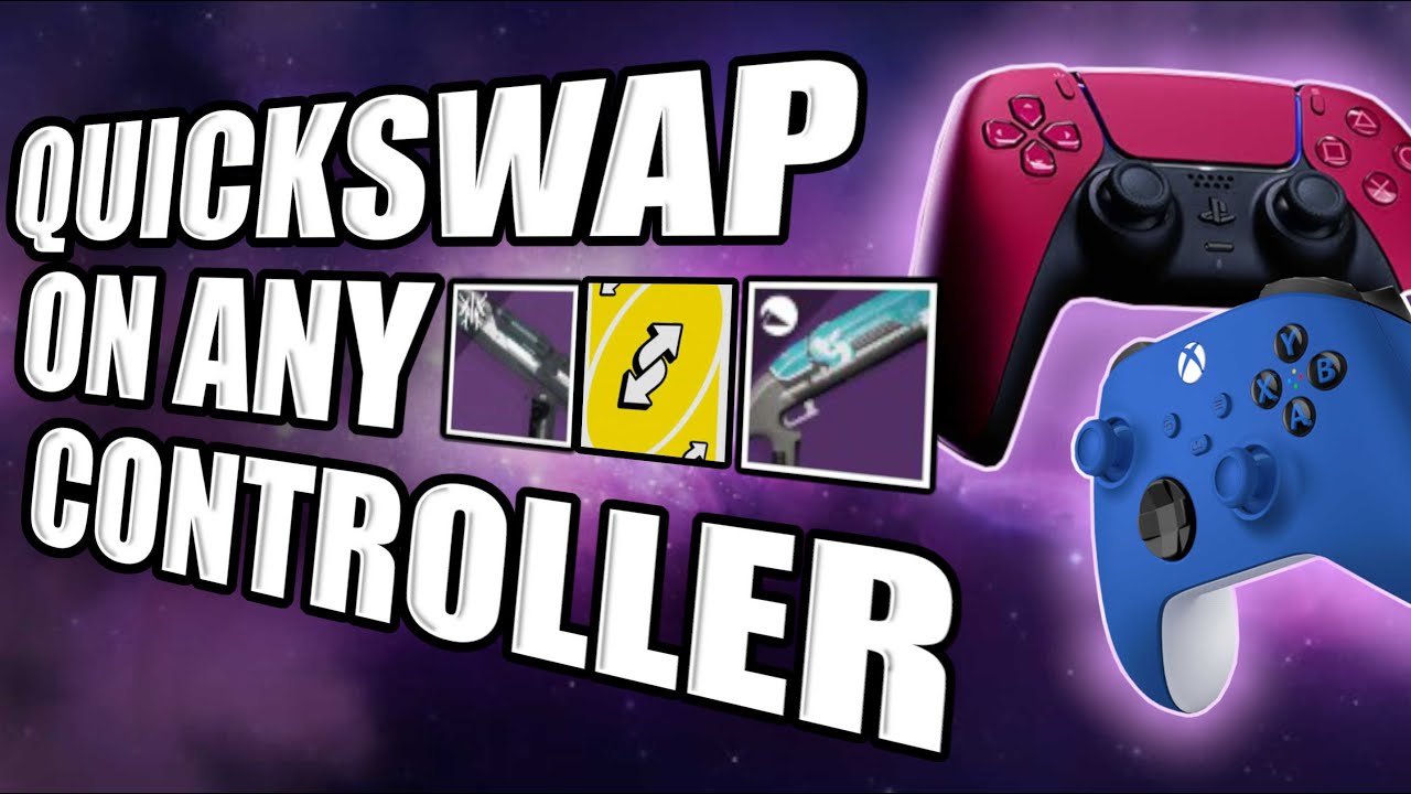 HOW TO QUICKSWAP ON A ANY CONTROLLER PS5 XBOX SERIES X PS4 XBOX ONE EASY TUTORIAL