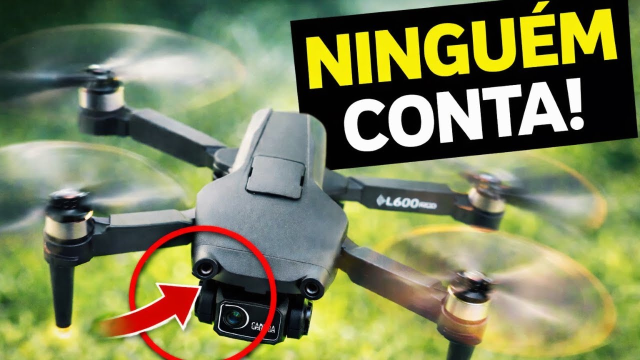 Drone L600 Pro Max: O Que NINGUÉM CONTA Antes da Compra
