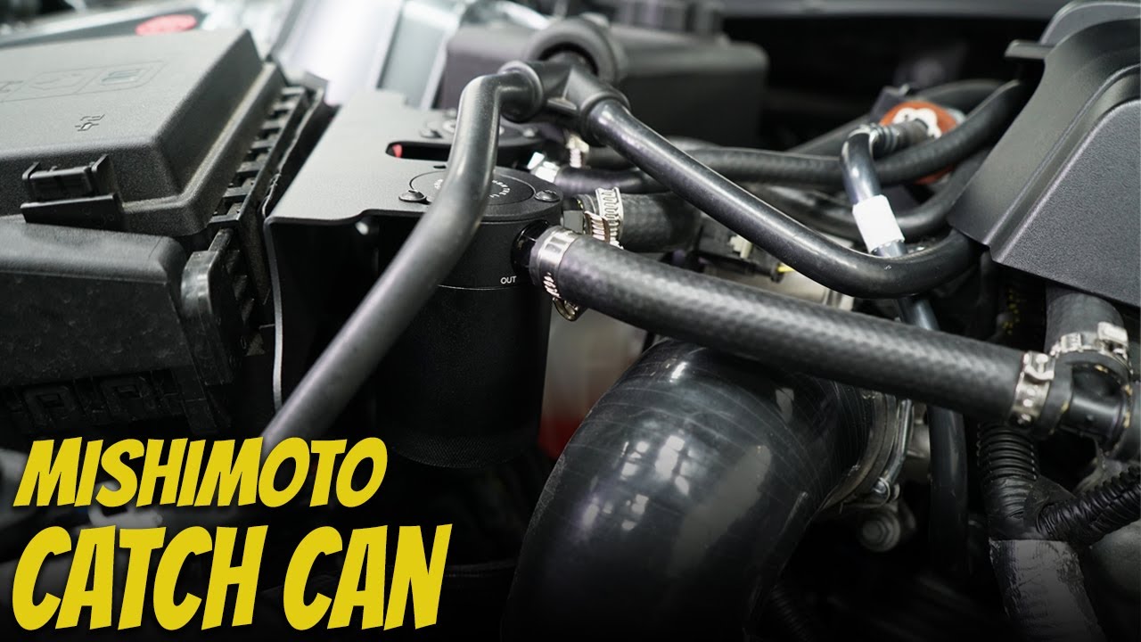 2016-2021 Camaro 2.0 Turbo Mishimoto Oil Catch Can - Phastek Install