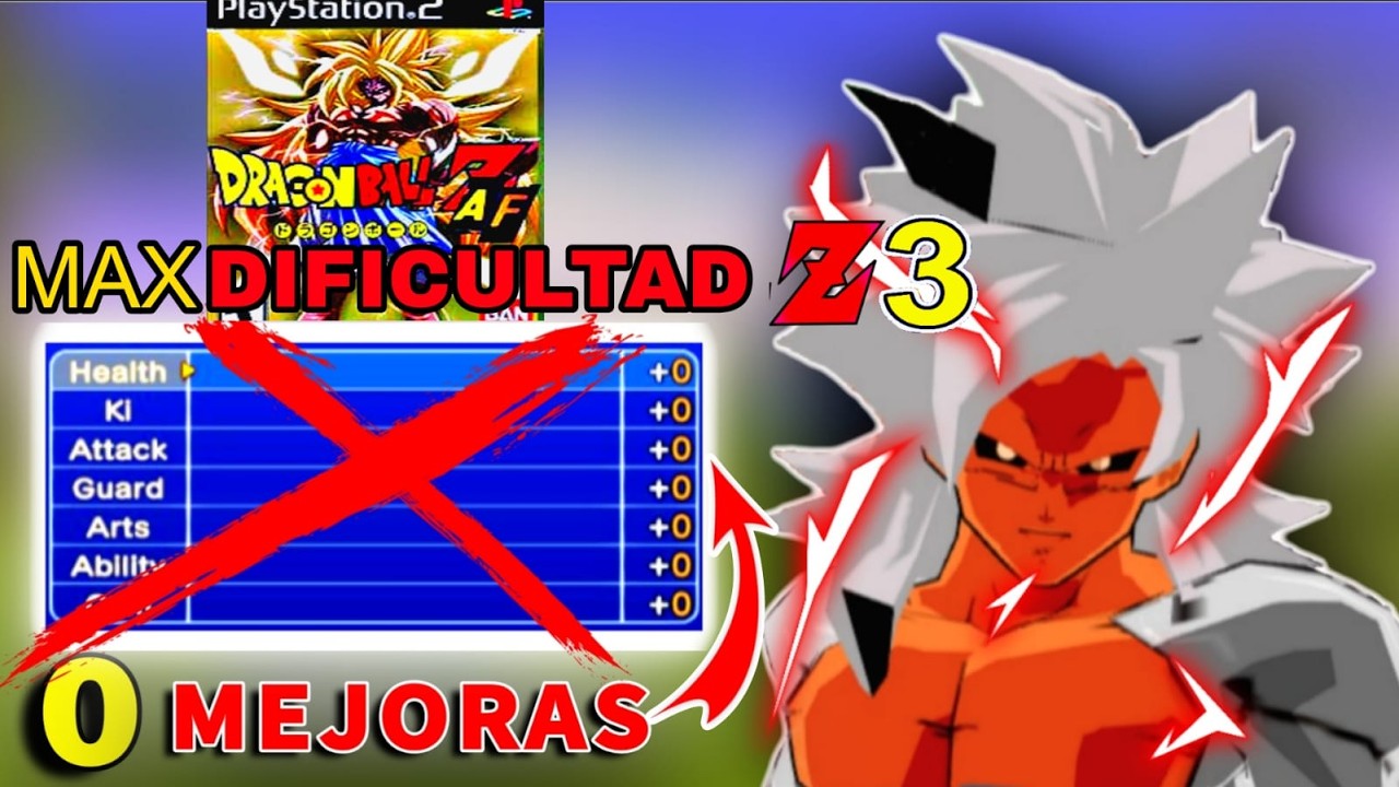 Me PASO DRAGON BALL BUDOKAI AF en Z3 SIN MEJORAS