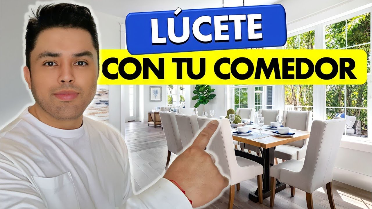 20 ERRORES al DECORAR tu COMEDOR y SUS SOLUCIONES | COMEDOR ELEGANTE y DE LUJO