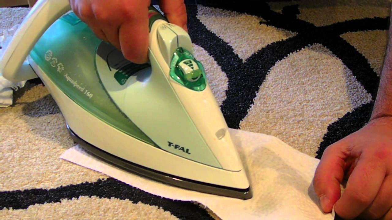 Comment nettoyer un tapis :  enlever de la cire, blogue nettoyage tapis
