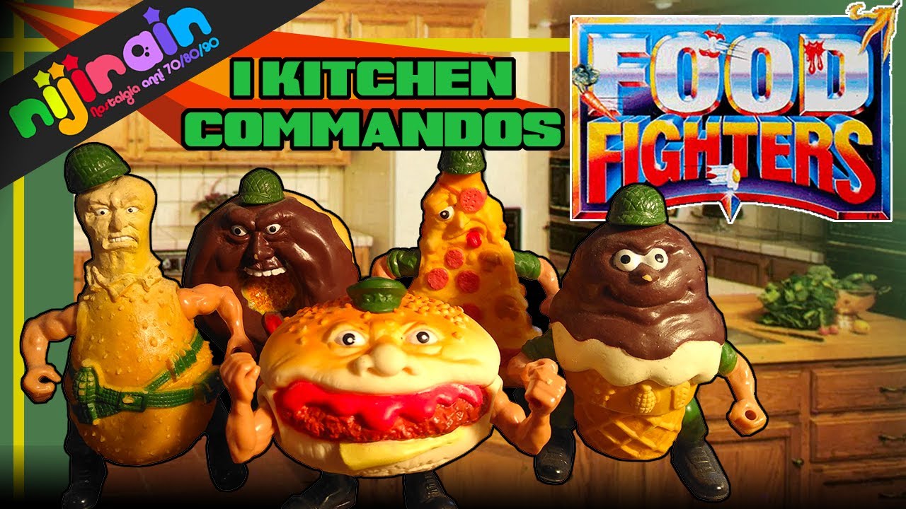 FOOD FIGHTERS Mattel - Kitchen Commandos - By Nijirain