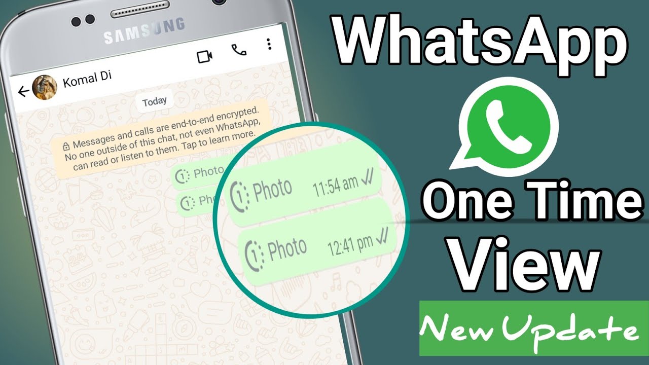 One Time View Photo WhatsApp| WhatsApp One Time View| Disappearing Images| One Time Images