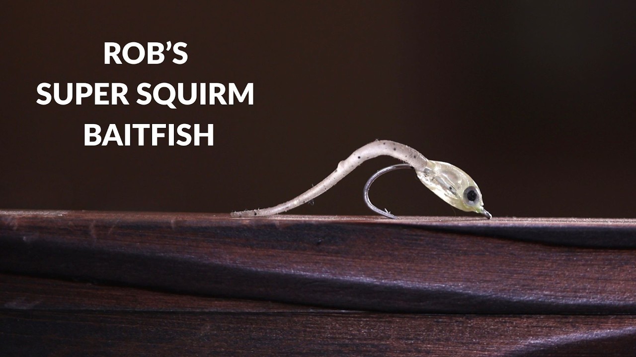 Мушка Super Squirm Baitfish Fly - первоклассная мушка для ловли окуня и мелкой рыбы!