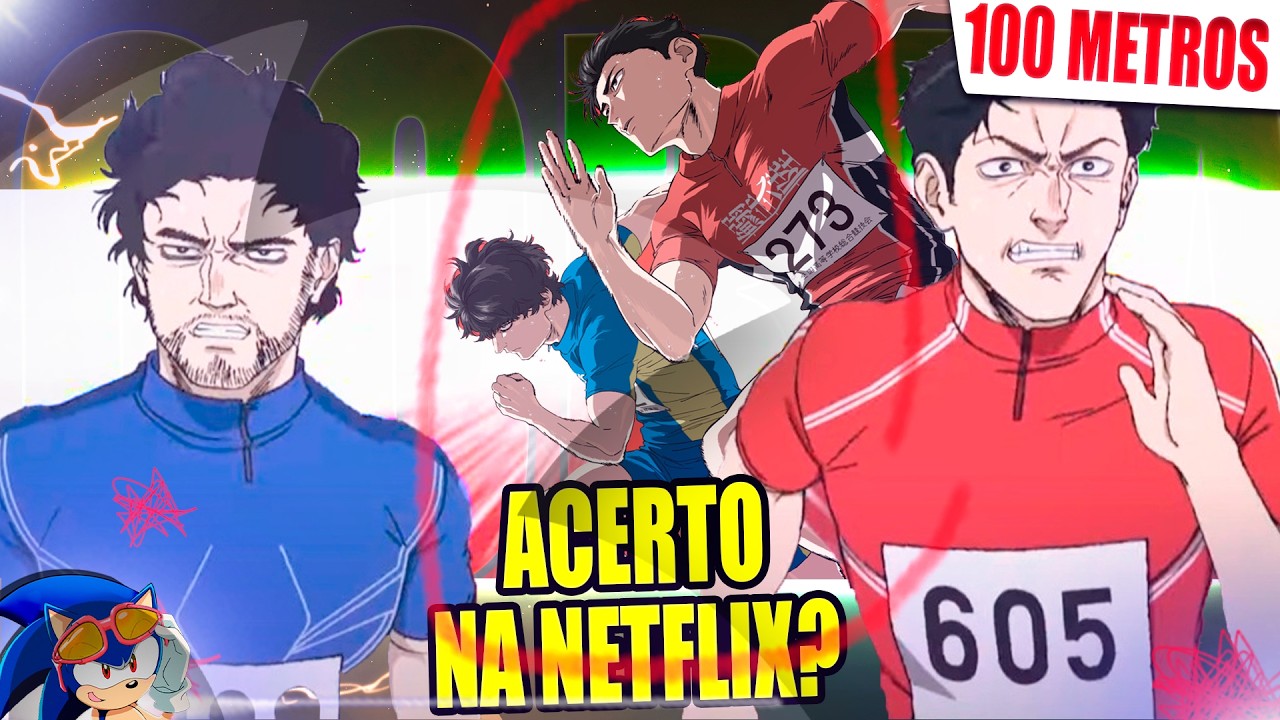 100 METROS — O anime de corrida que destrói adultos - na Netflix acerto?