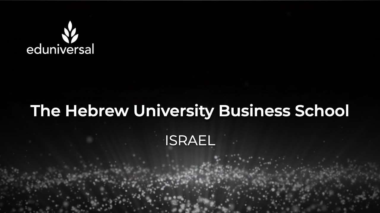 EWC 2023 - The Hebrew University Business School - Israel