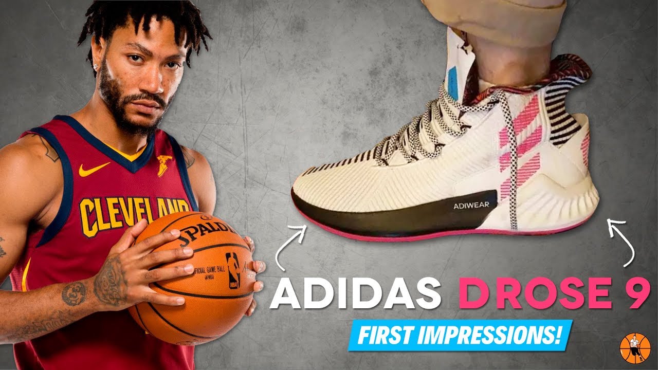 adidas D ROSE 9 LEAK & FIRST IMPRESSIONS!