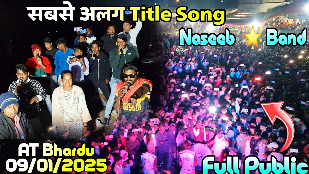 Naseeb star band 2025 सबसे अलग Title Song | AT Bhardu 09/01/2025