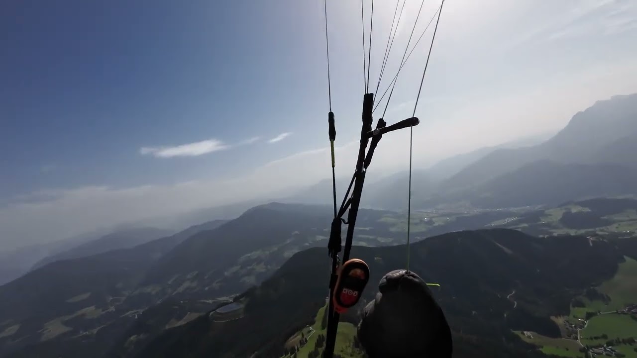 Bischling letzter(?) Sommerthermikflug 2023  gleitschirmfliegen paragleiten paragliding parapente