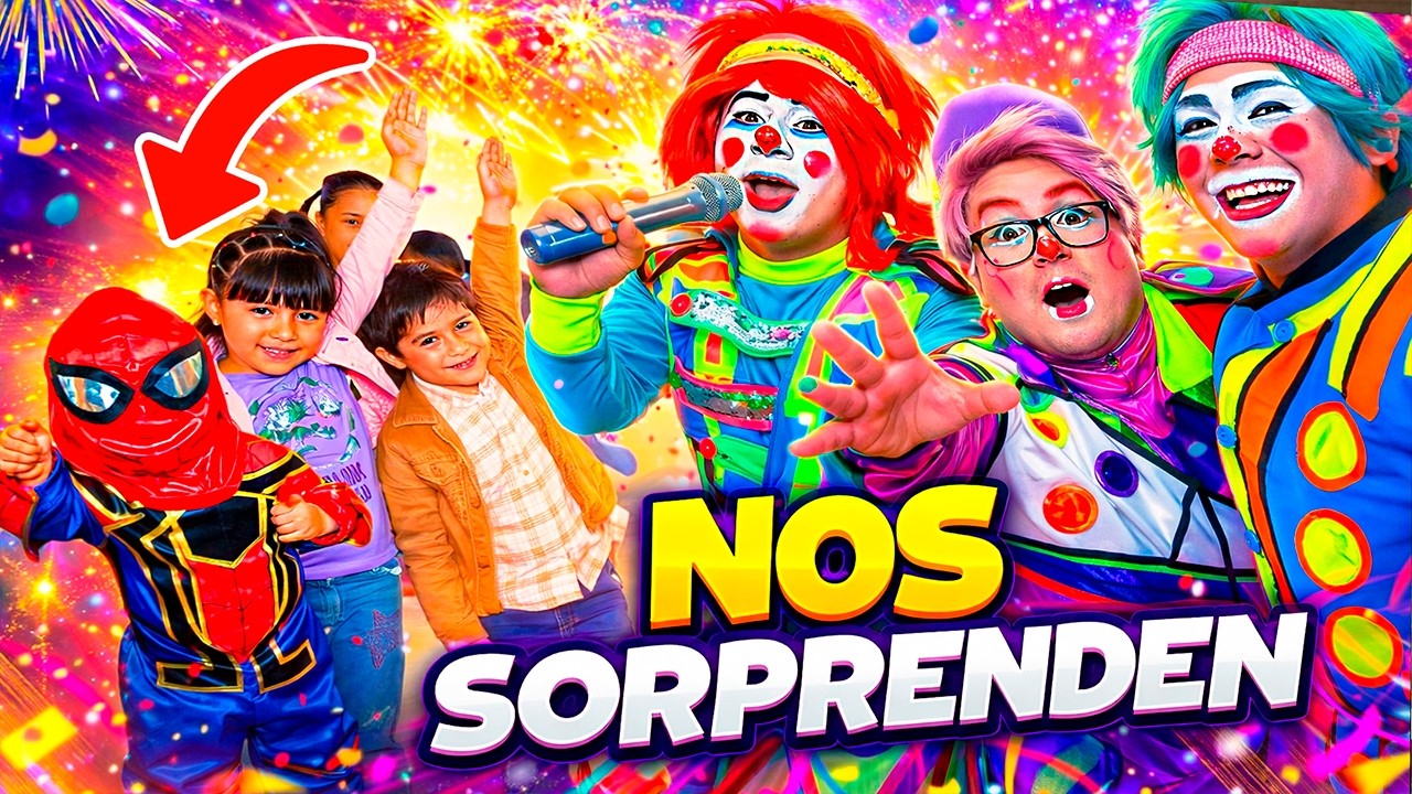 LOS NI&Ntilde;OS SE ROBARON EL SHOW 🤣🔥LOS PAYASOS MAS VIRALES DEL INTERNET KCHITO TOTO Y STIFF🔥👏
