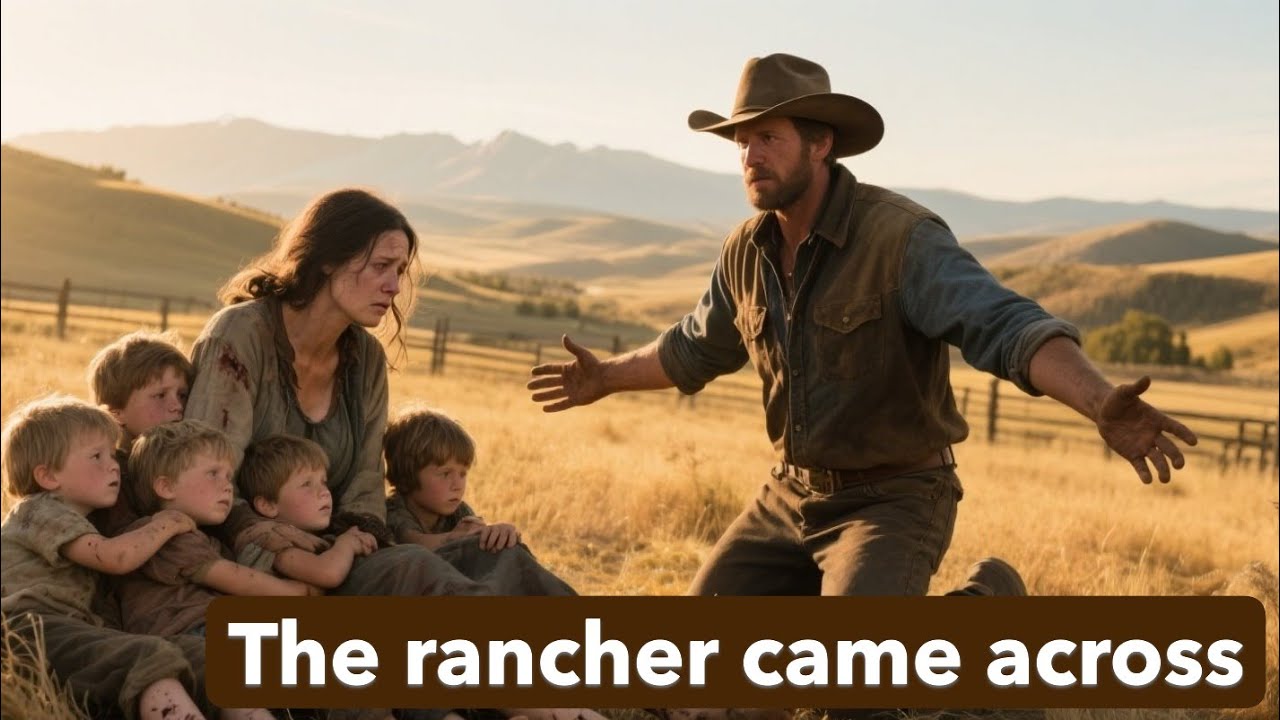 The rancher came across a hurt woman with seven children — what he did next rocked Montana. *