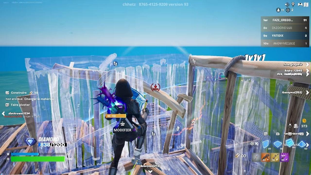 Je dois passer champion sur la 1vs1 Reolad