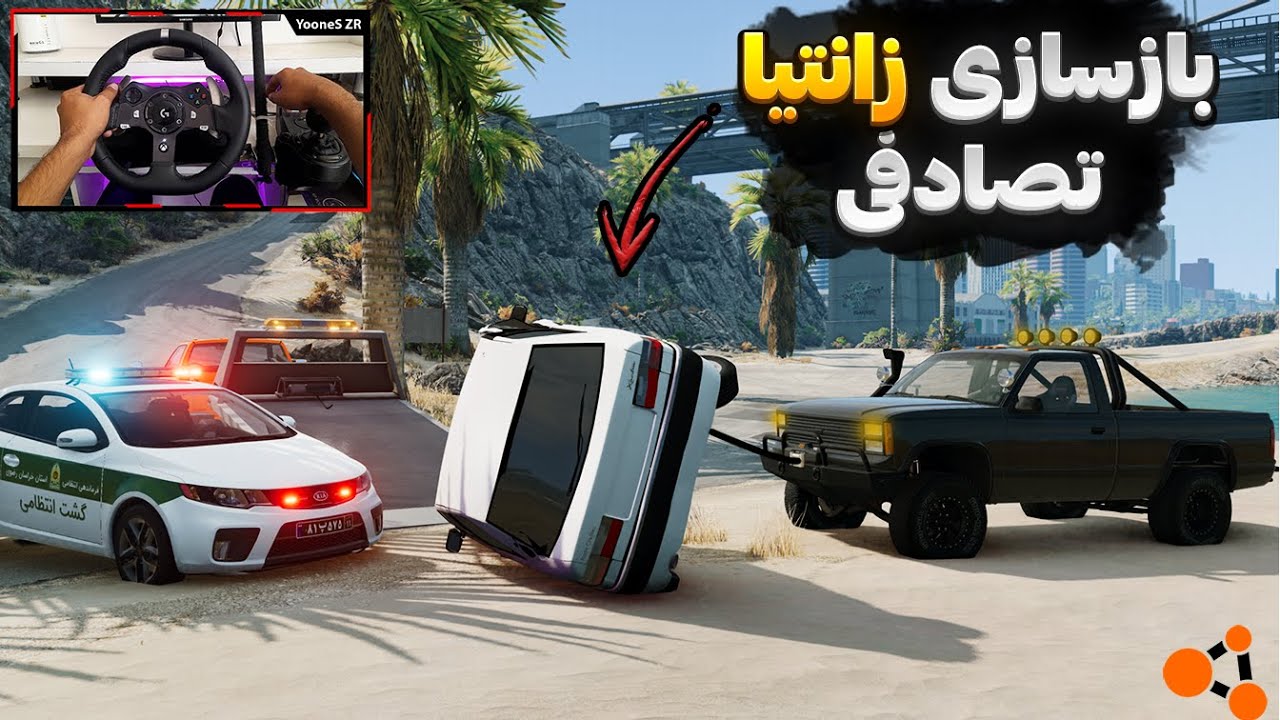 بازسازی زانتیا شوتی تصادفی😍فول تقویت🔥 BeamNG Drive Gameplay