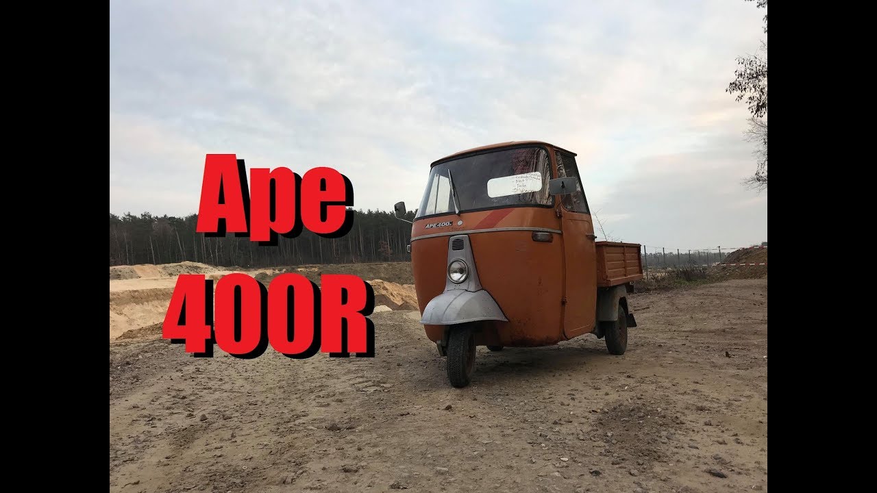 Piaggio Ape 400R Projekt - Die Apeschrauber