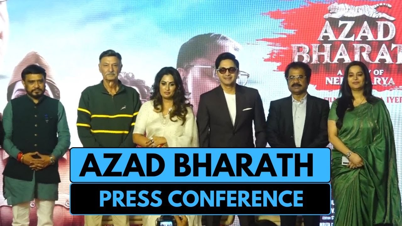 UNCUT - Shreyas Talpade, Amruta Fadnavis & Others At The Press Conference Of Azad Bharath