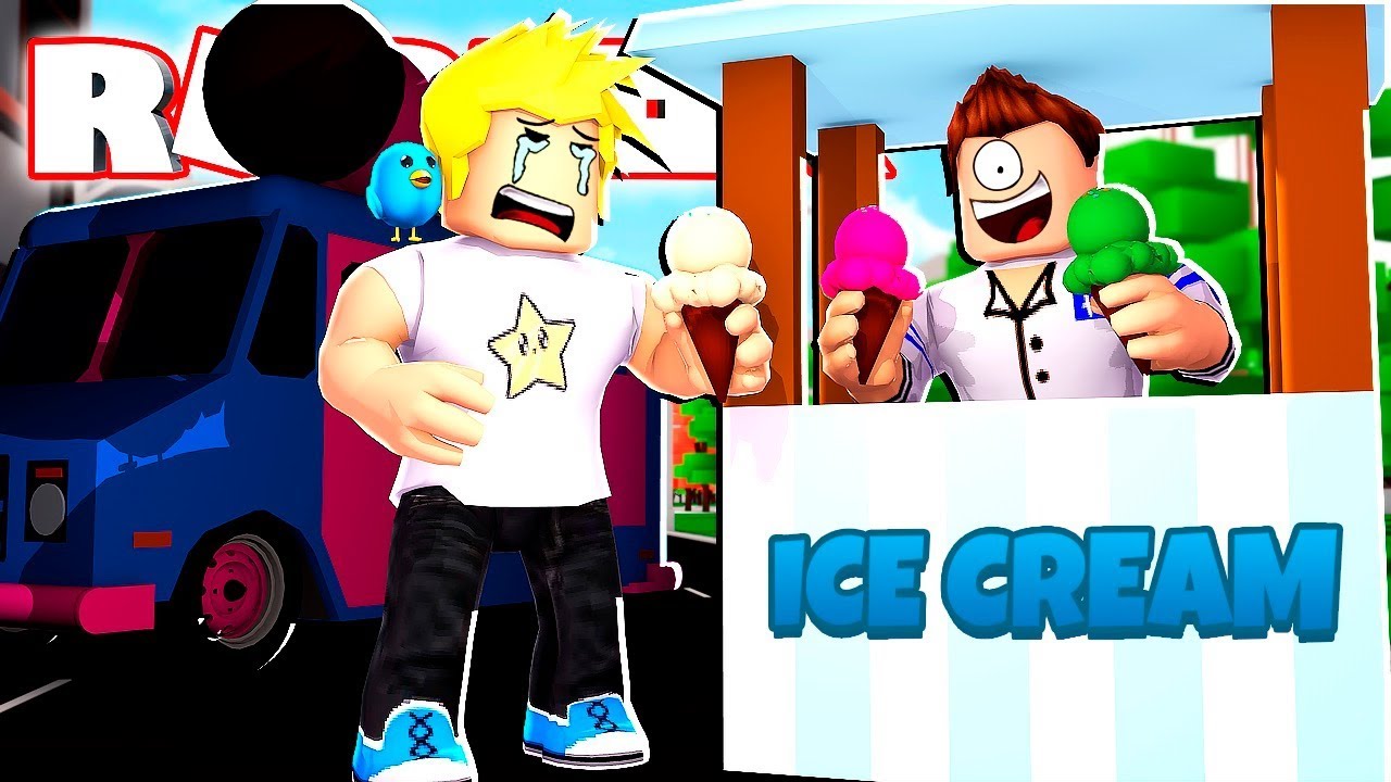 Ryan LIED to me about ICE CREAM! The Crew Mansion Bloxburg RolePlay