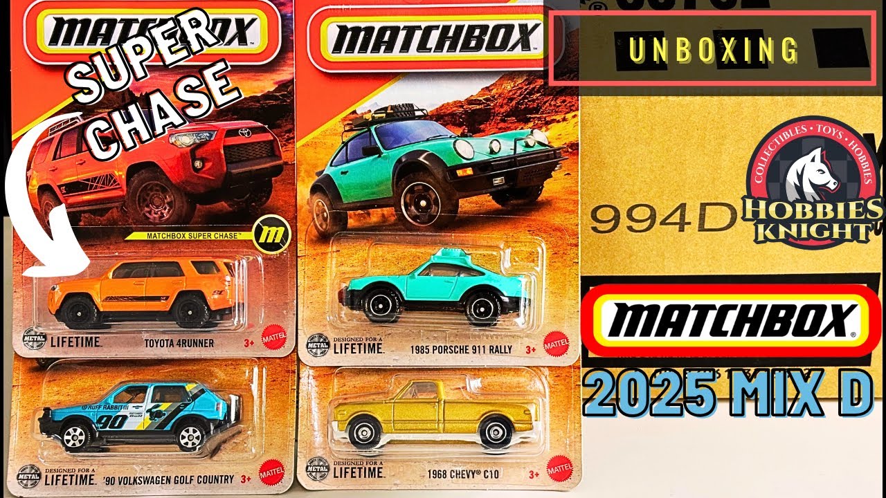 Unboxing MBX 2025 Mix D (with a SUPER CHASE)