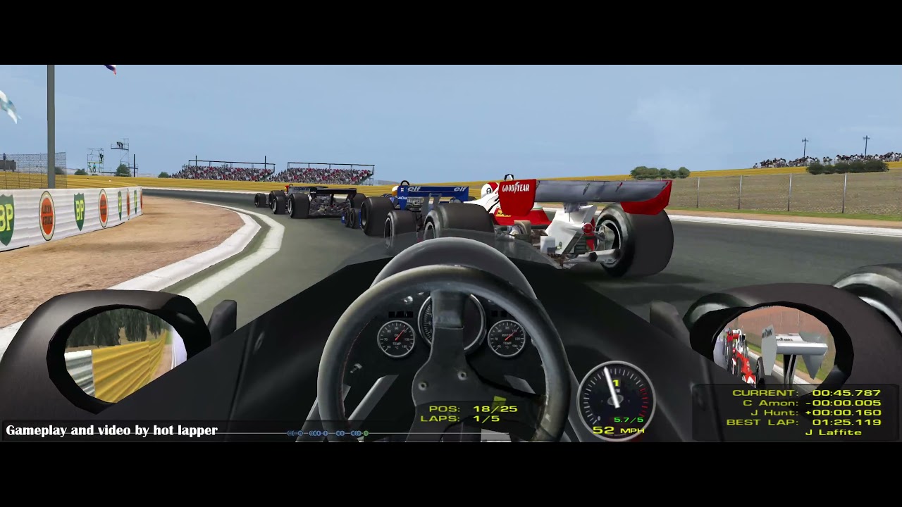 Alonso's Bizarre Steering Technique Works: Laffite's 1976 Ligier JS5, Kyalami | rFactor