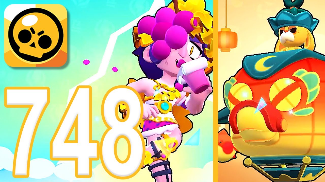 Brawl Stars — Прохождение игры, часть 748 — Дионис Анджело и Лунный Страж Хэнк (iOS, Android)