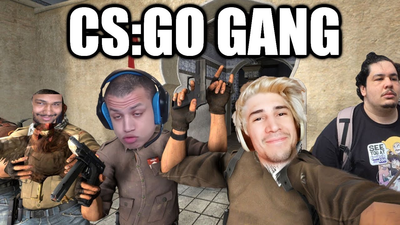 CS:GO GANG | xQc Plays Counter Strike with Tyler1, Greek, Moxy, and NMP