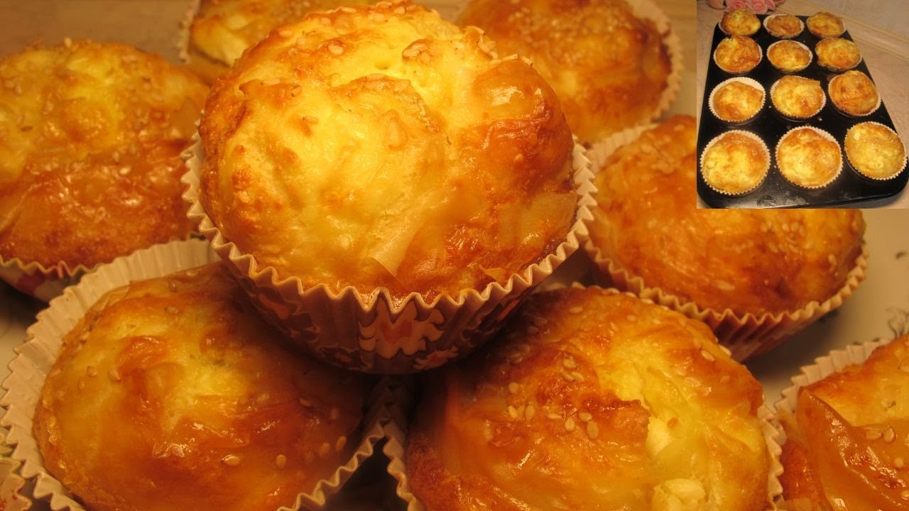 ПУХКАВИ И ХРУПКАВИ БАНИЧКИ -  РОЗИЧКИ с готови кори.MAFIN AL FORMAGGIO.