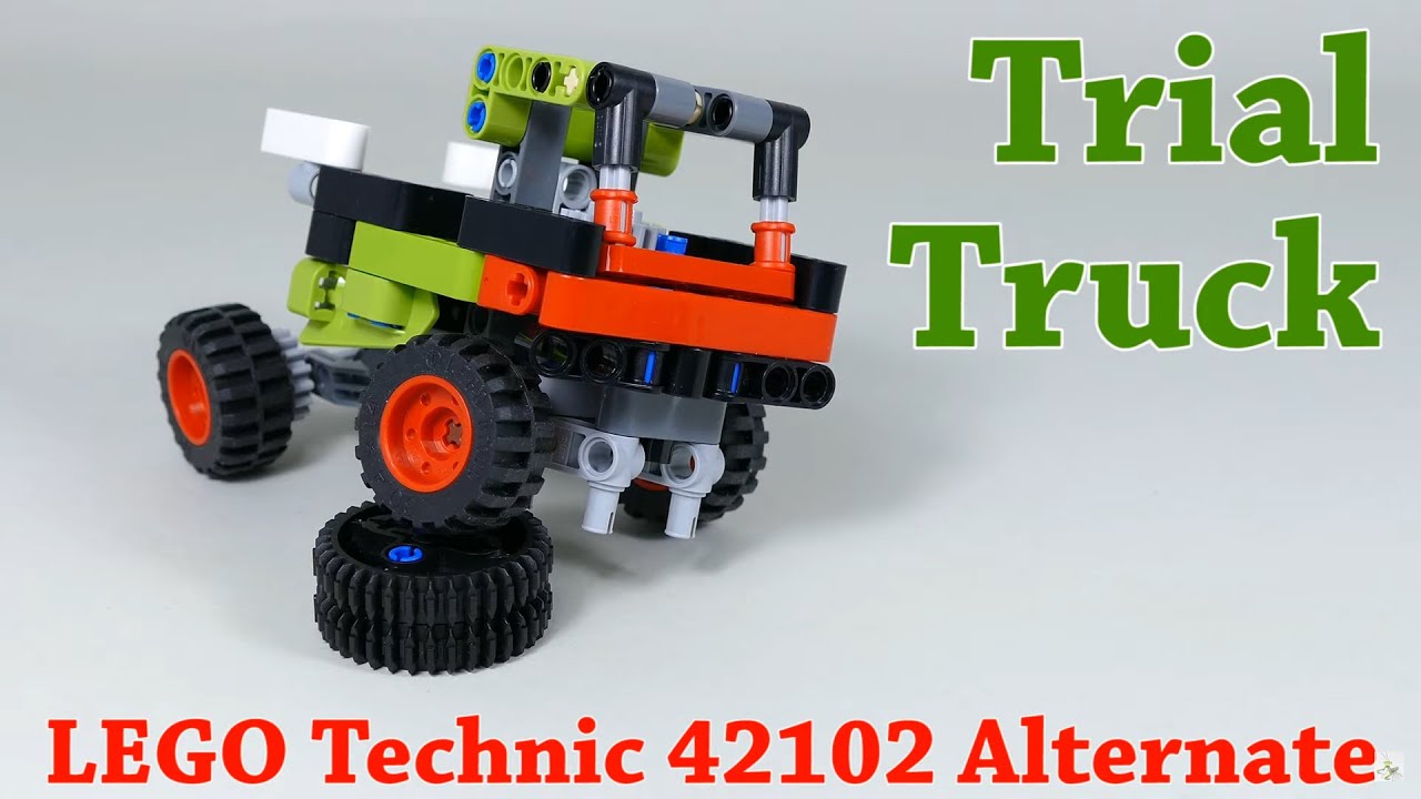 Trial Truck - LEGO Technic 42102 Alternate build / D Model with instructions