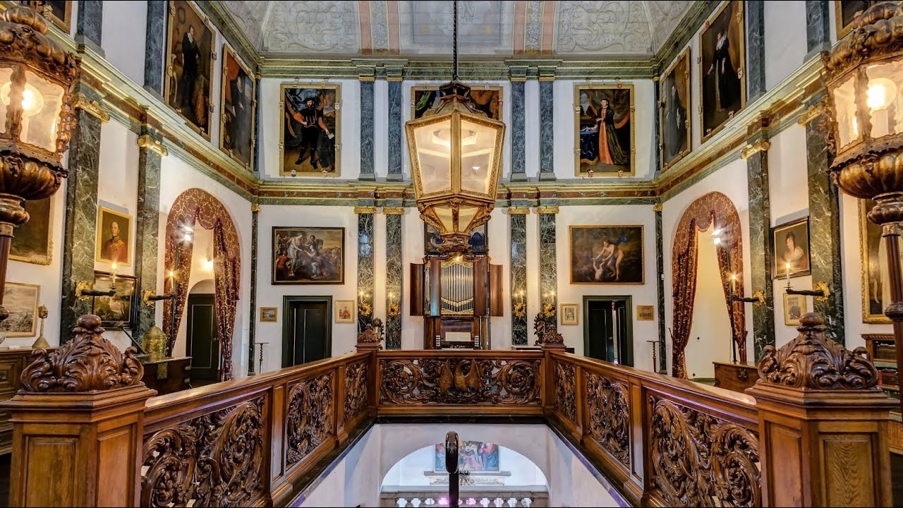 C.Ph.E. Bach: Variations in D minor, Wq 69 - Organ of Amerongen Castle, Bätz, ca. 1780