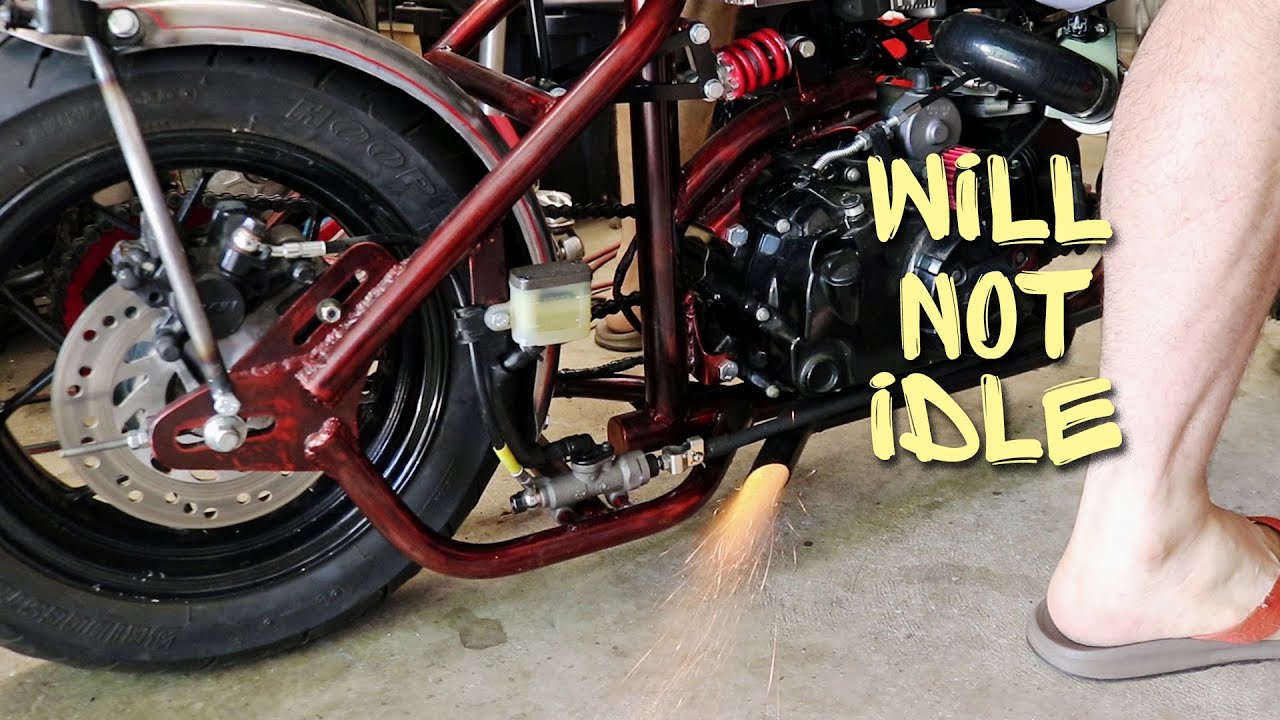 Motorcycle Won't Idle - Fixed!