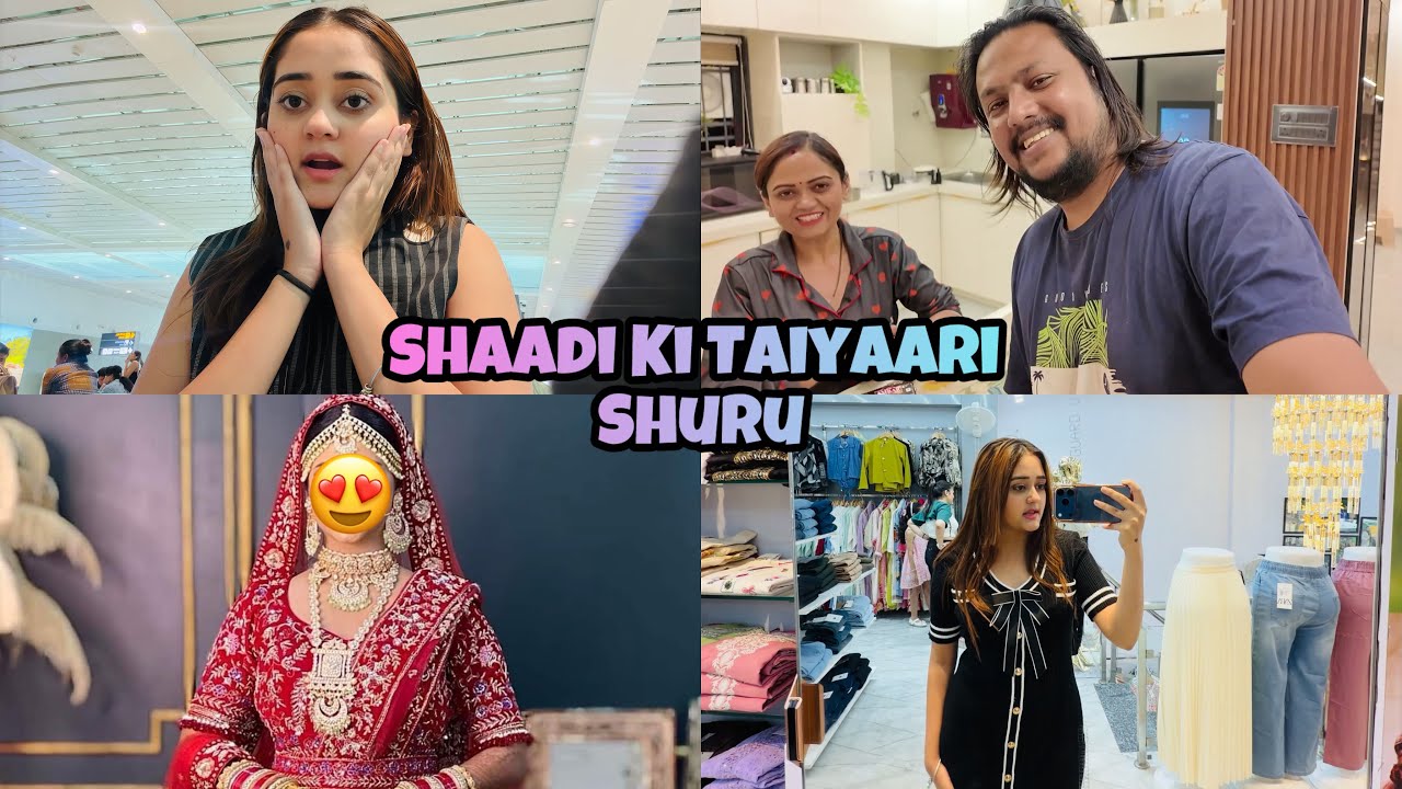 Ghar me Shaadi ki taiyari Start ho gai mujhe bataya bhi nahi 🥰Bindass Kavya Delhi Shopping