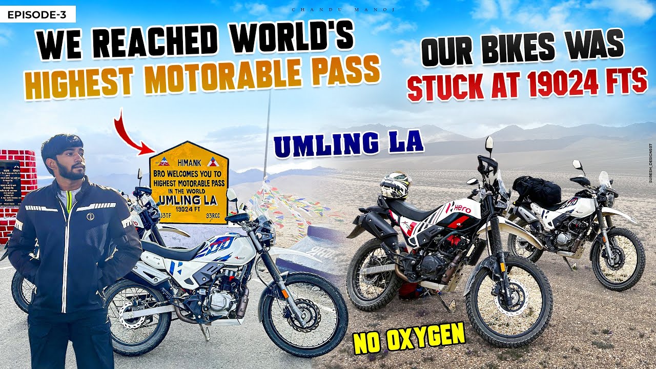 Umling la pass world&rsquo;s Highest Motorable pass | Demchok 🇮🇳India🇨🇳China border |Telugu