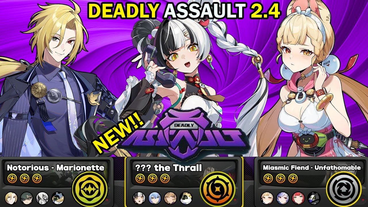 NEW Deadly Assault! | Hugo, Dialyn & Alice | 9 Star Clear | Zenless Zone Zero ZZZ 2.4【ゼンゼロ】