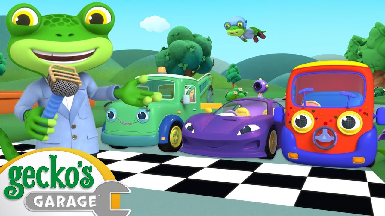 The Mega Vehicle Olympics 🏆 Gecko's Garage | Trucks For Children | Cartoons For Kids