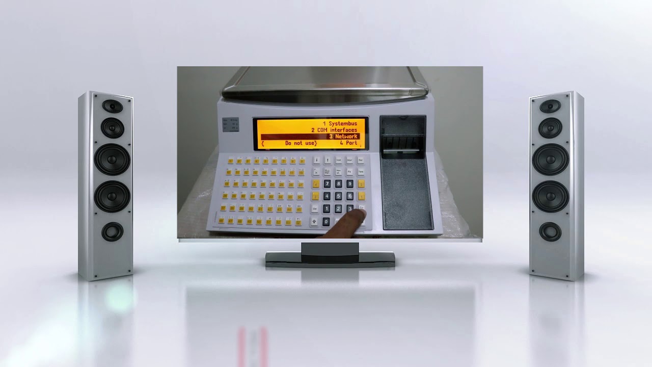 BIZERBA SC II 200 IP Address For Scale  أعطاء ايبي للميزان