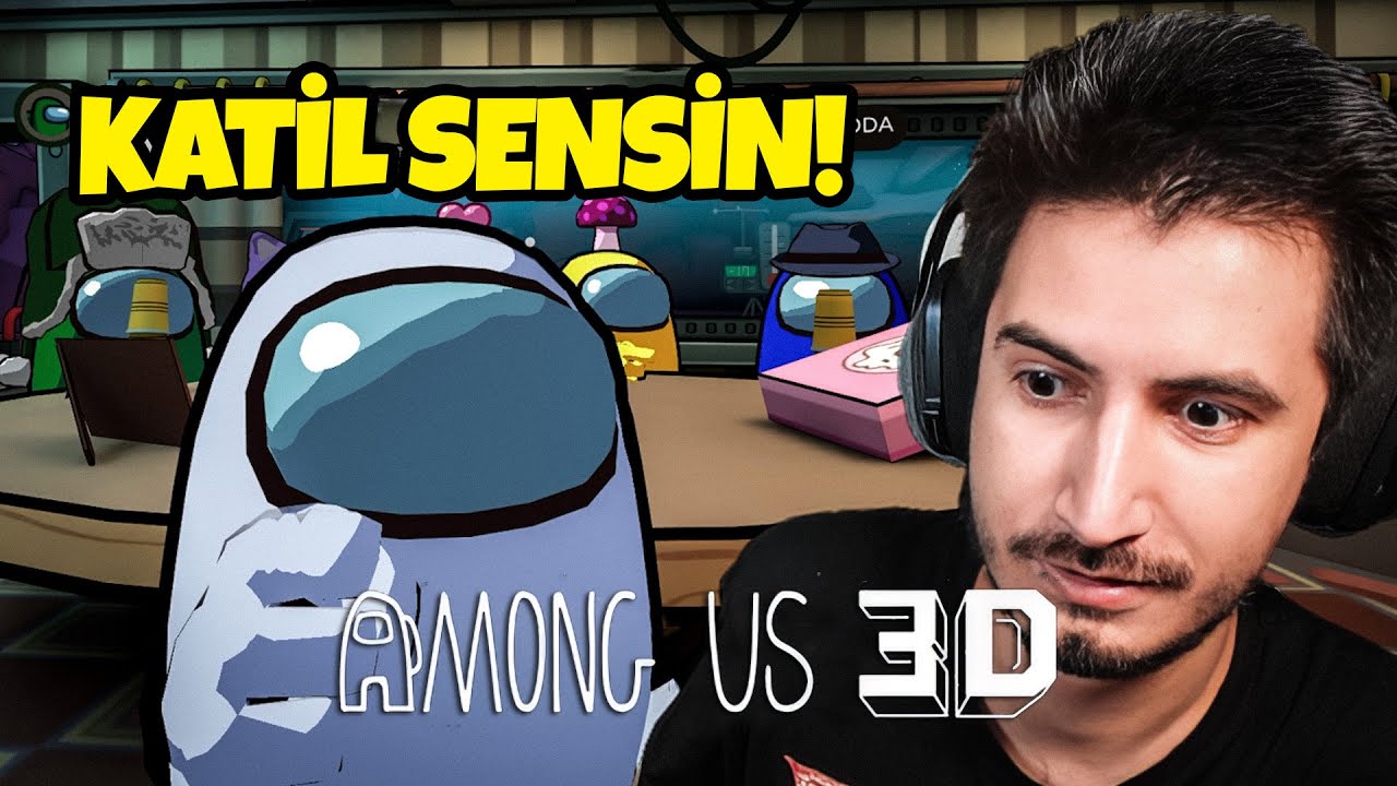 6 DEFA ÜST ÜSTTE IMPOSTER OLMAK! - AMONG US 3D