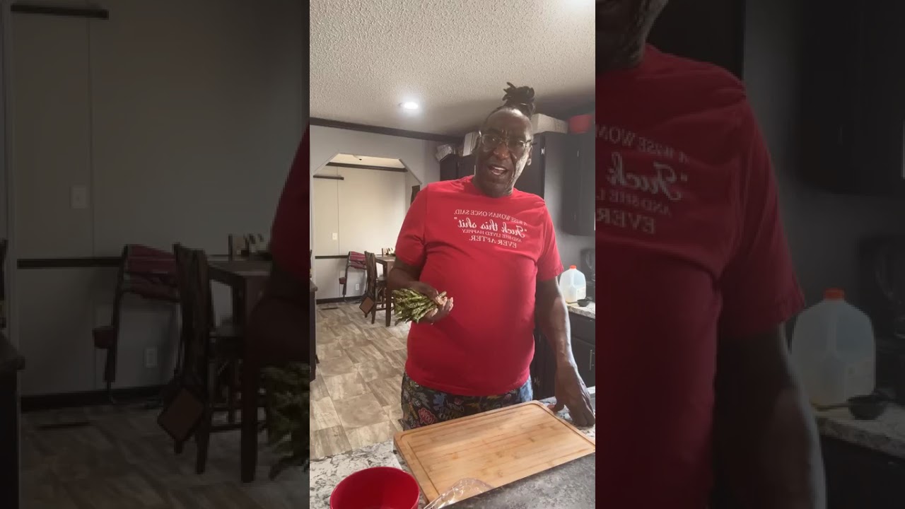 Mrs Netta is about to cook Charles dinner