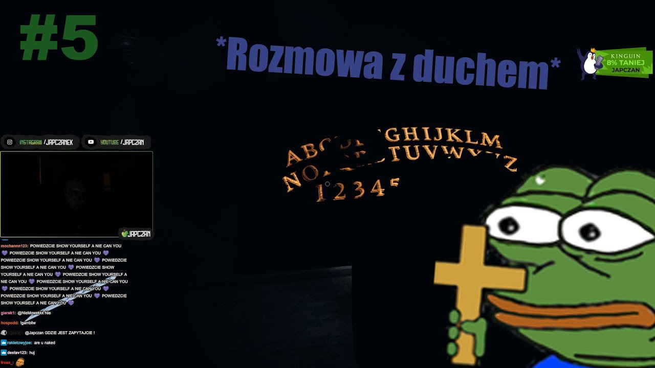 JAPCZAN LUKI VYSOTZKY w PHASMOPHOBIA #5 - Rozmowa z duchem