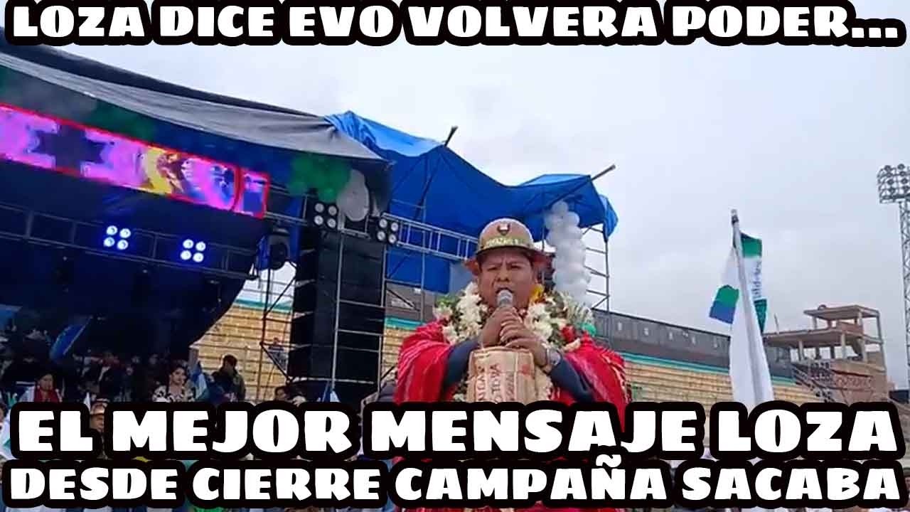 LEONARDO LOZA DEJA CLARO NO VA PERMITIR QUE GOBIERNO PRIVATICEN LA MINERIA EN COCHABAMBA..