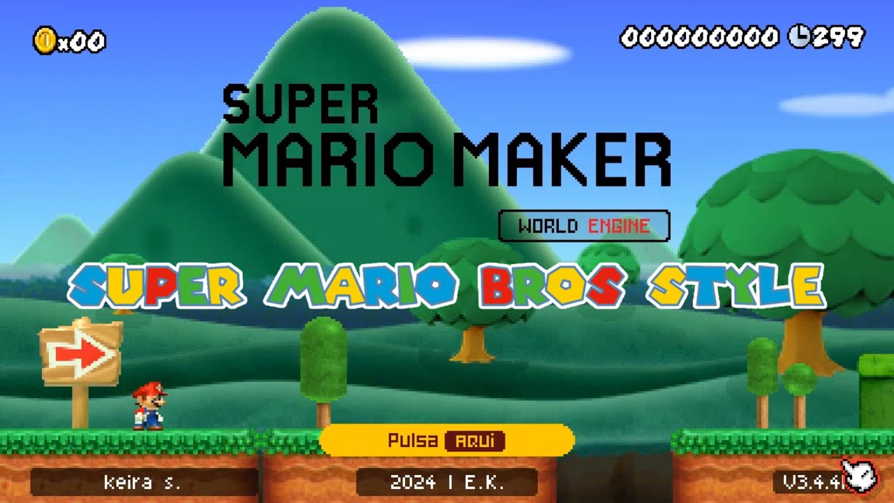 SMMWE | Super Mario Bros Style | Mod | SMB | Textura | NSMBU