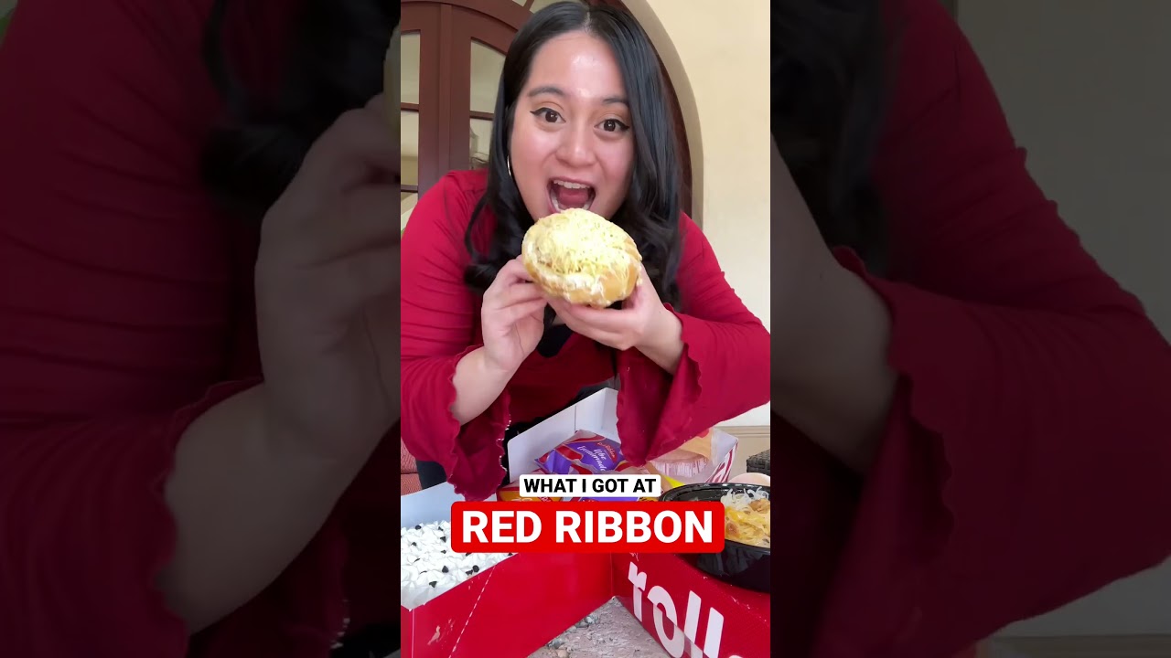 What I Got at The Filipino Bakery Chain Red Ribbon (Ensaimadas, Brazo De Mercedes, Mamon and More)