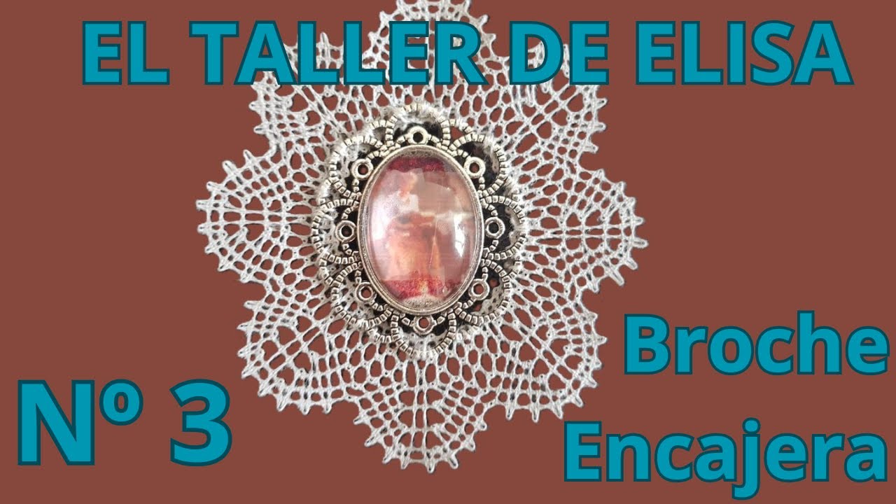 Broche de la encajera - Parte 3 - Final, hilos de sustitución y cosido
