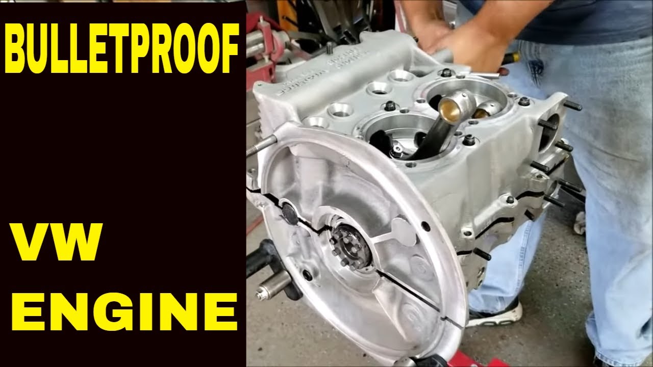 BULLETPROOF VW ENGINE BUILD  flat 4 engine air cooled type 1 Full Build video 2007 STROKER