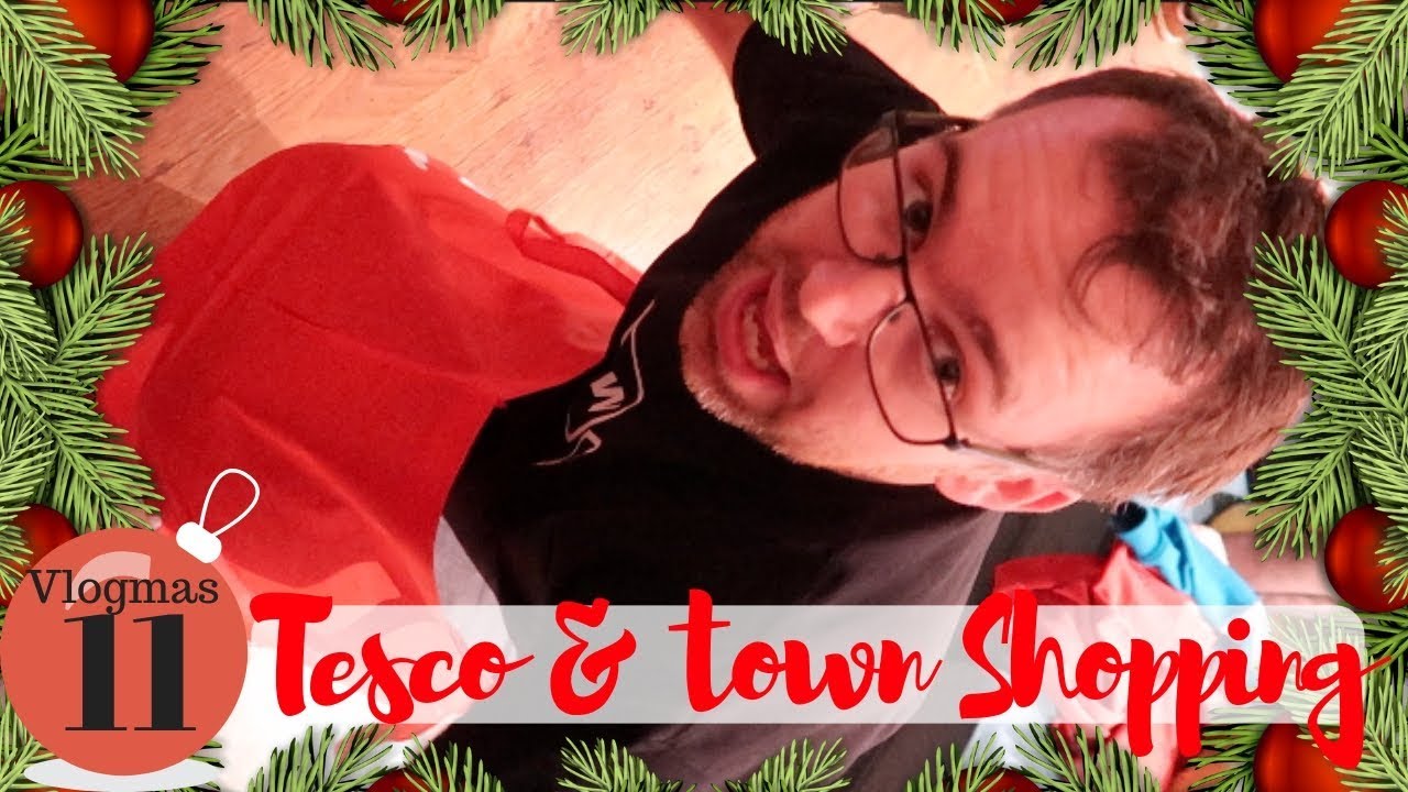 Tesco Christmas shopping | Vlogmas Day 11 | KrispySmore 2018